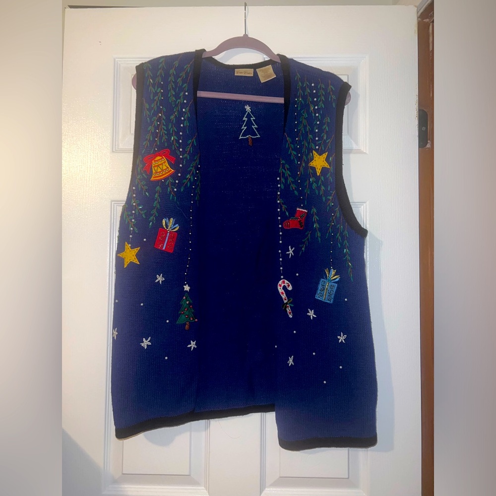 Bobbie brooks XL Christmas vest